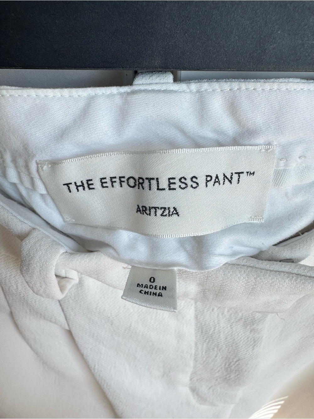 Aritzia Effortless Pant - Crepette Light Birtch - Picture 3 of 7